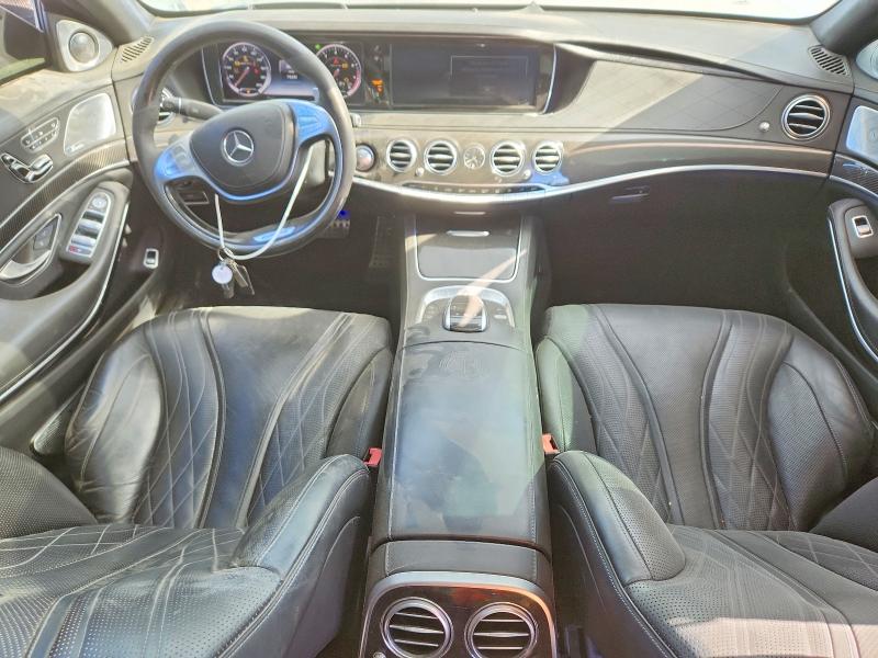 2015 Mercedes-benz S-klasse VIN WDDUG7JB0FA119214 COPART salvage auction — FRONT END, Ca - Salvage Certificate (P), sold $11,800 on 2026-07-14 (photo 8)