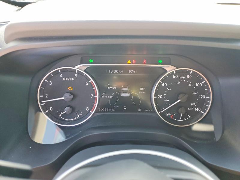 2025 Nissan Rogue VIN 5N1BT3BB0SC789098 COPART salvage auction — FRONT END, Va - Cert Of Title - Salvage, sold $7,600 on 2026-07-28 (photo 9)