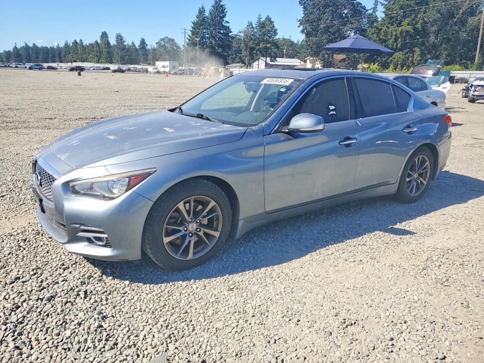 2017 Infiniti Q50 VIN JN1EV7AP1HM741387 COPART salvage auction — ROOF, WA - BILL OF SALE, sold $2,750 on 2026-07-24 (photo 1)