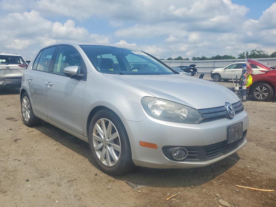 2012 Volkswagen Golf VIN WVWNM7AJ8CW301062 COPART salvage auction — UNDERCARRIAGE, Va - Certificate Of Title, sold $775 on 2026-07-15 (photo 4)