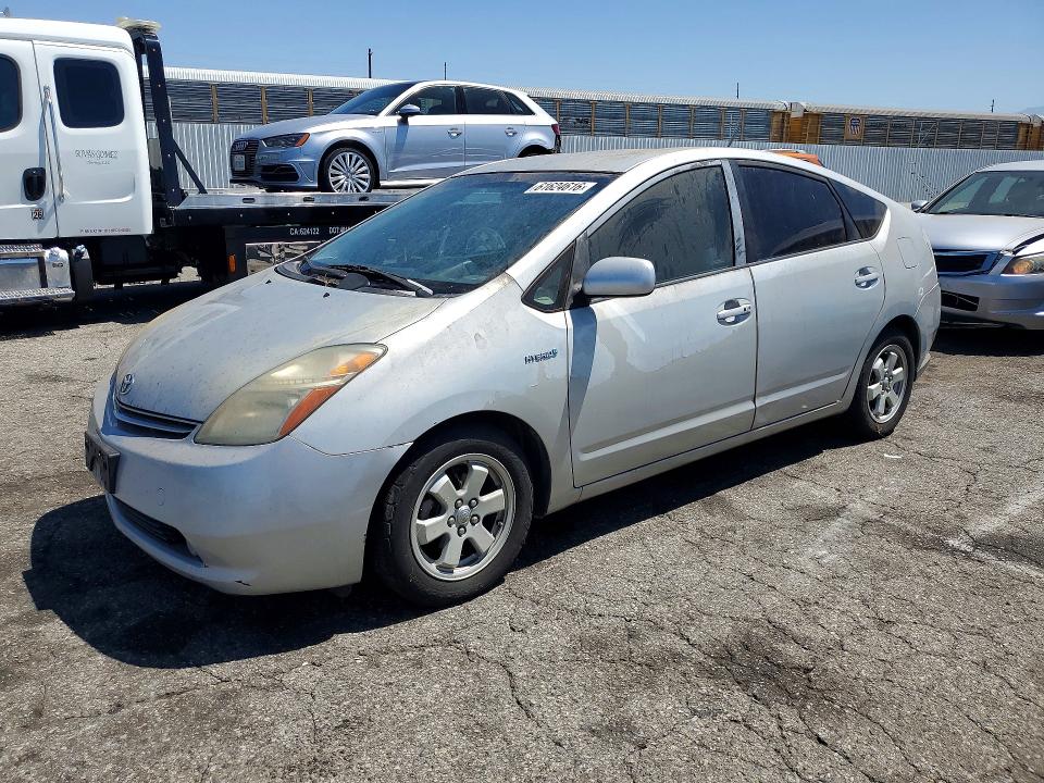 2007 Toyota Prius VIN JTDKB20U777596341 COPART salvage auction — VANDALISM, Ca - Salvage Certificate, sold $60 on 2026-07-24 (photo 1)