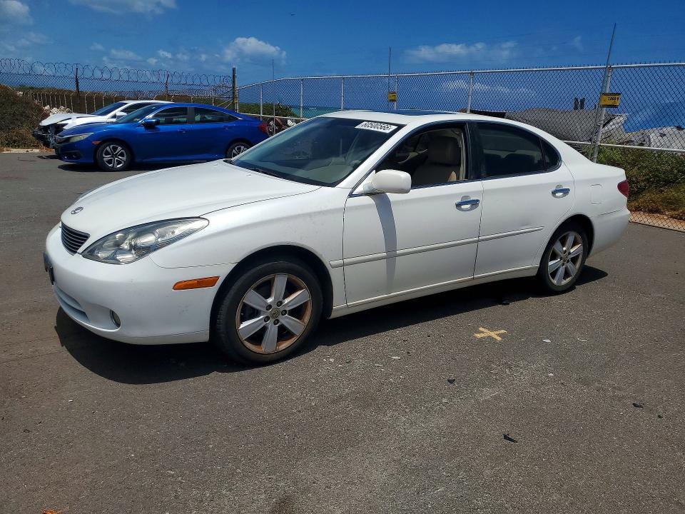 2005 Lexus ES VIN JTHBA30GX55087080 COPART salvage auction — MINOR DENT/SCRATCHES, HI - CERTIFICATE OF TITLE, sold $350 on 2026-07-27 (photo 1)