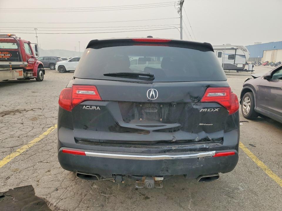 2012 Acura Mdx VIN 2HNYD2H29CH518739 COPART salvage auction — REAR END, MI - CERT OF TITLE-SALVAGE VEHICLE, sold $1,200 on 2026-09-01 (photo 6)