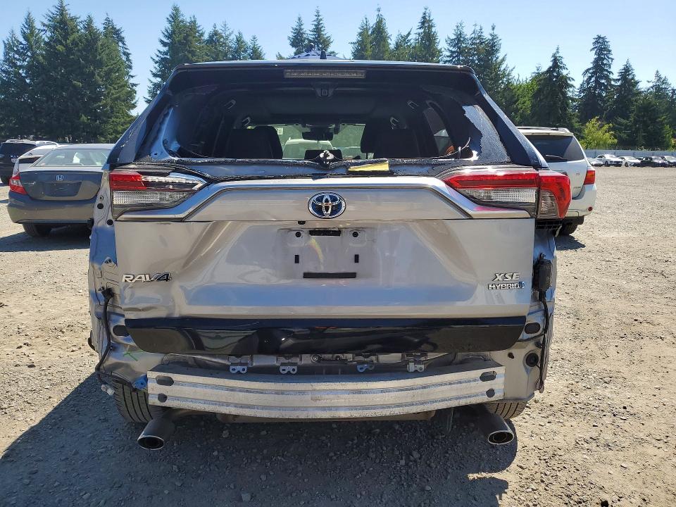 2020 Toyota Rav 4 VIN JTMEWRFV3LD529385 COPART salvage auction — REAR END, Wa - Bill Of Sale, sold $13,700 on 2026-07-14 (photo 6)