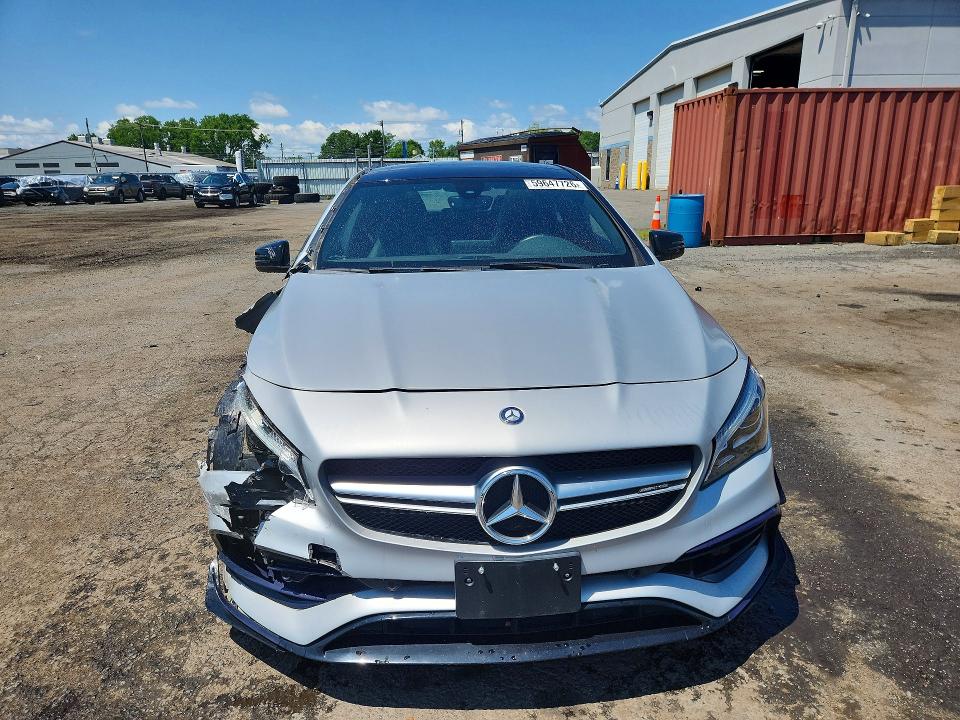 2017 Mercedes-benz Cla-klasse amg VIN WDDSJ5CB4HN430134 COPART salvage auction — FRONT END, Ct - Cert Of Title-Salvage, sold $6,200 on 2026-08-11 (photo 5)