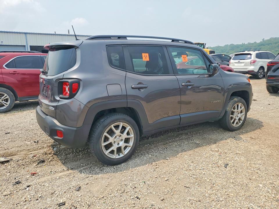 2020 Jeep Renegade VIN ZACNJBBB4LPK98058 COPART salvage auction — WATER/FLOOD, Il - Salvage Cert-Flood, sold $3,100 on 2026-08-07 (photo 3)