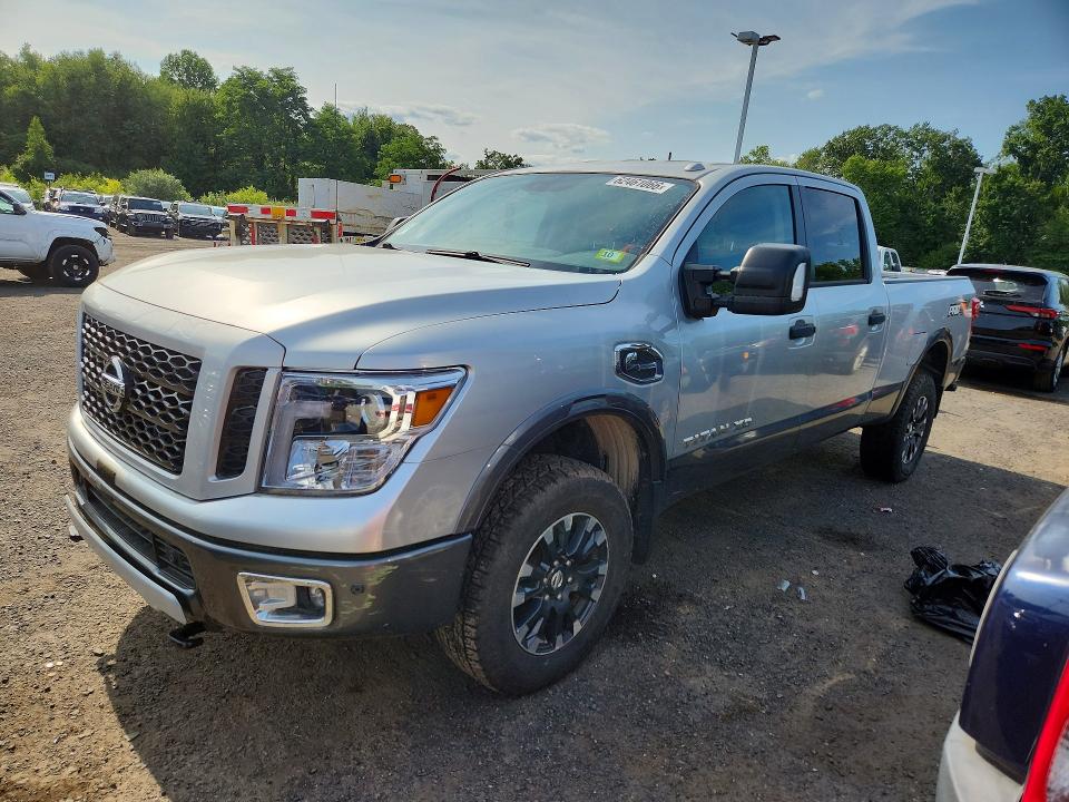 2019 Nissan TITAN VIN 1N6BA1F47KN533424 — COPART salvage auction photo