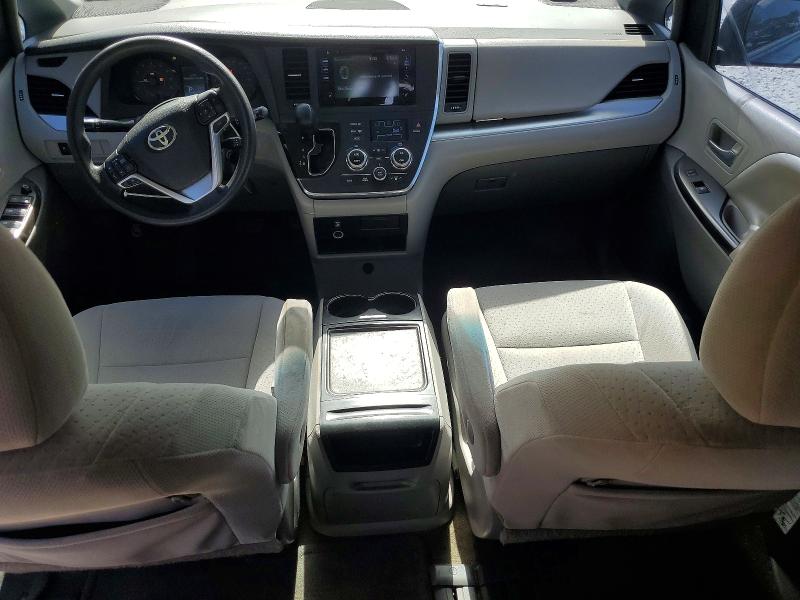 2015 Toyota Sienna VIN 5TDKK3DC5FS624228 COPART salvage auction — FRONT END, Salvage Title, sold $950 on 2026-07-17 (photo 8)