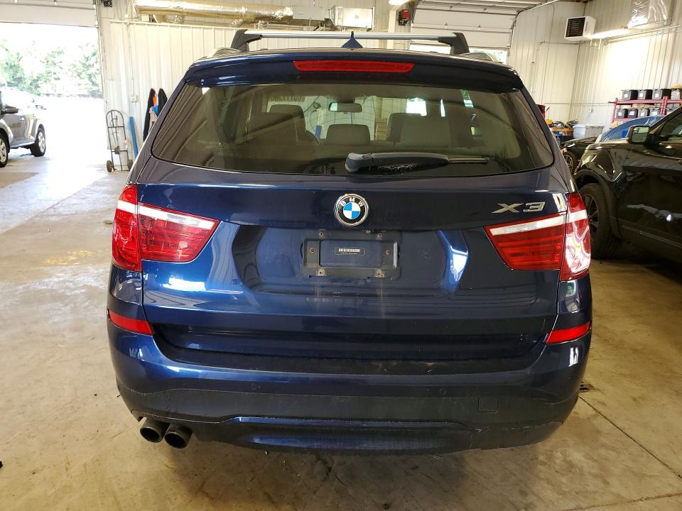 2017 BMW X3 VIN 5UXWX7C3XH0U44422 COPART salvage auction — MINOR DENT/SCRATCHES, Mn - Non Public Clean Title, sold $2,300 on 2026-07-21 (photo 6)