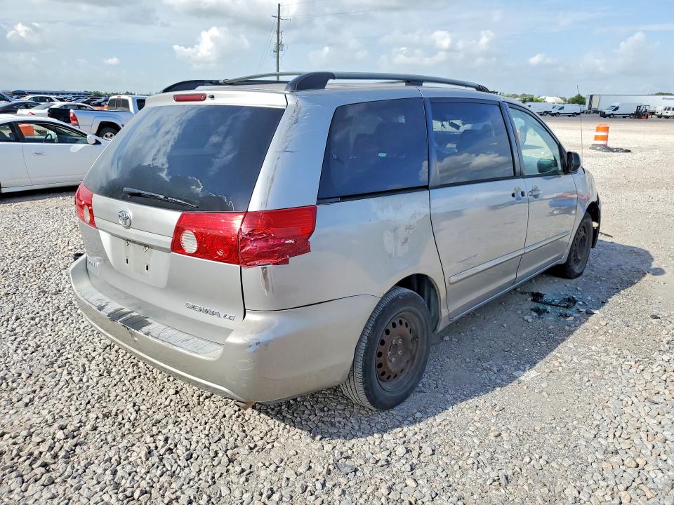 2006 Toyota Sienna VIN 5TDZA23C86S481496 COPART salvage auction — ROOF, TX - SALVAGE VEHICLE TITLE, sold $650 on 2026-07-27 (photo 3)