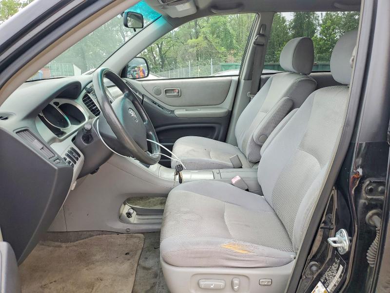 2005 Toyota Highlander VIN JTEDP21A750082019 COPART salvage auction — FRONT END, MD - CERTIFICATE OF TITLE, sold $400 on 2026-07-28 (photo 7)