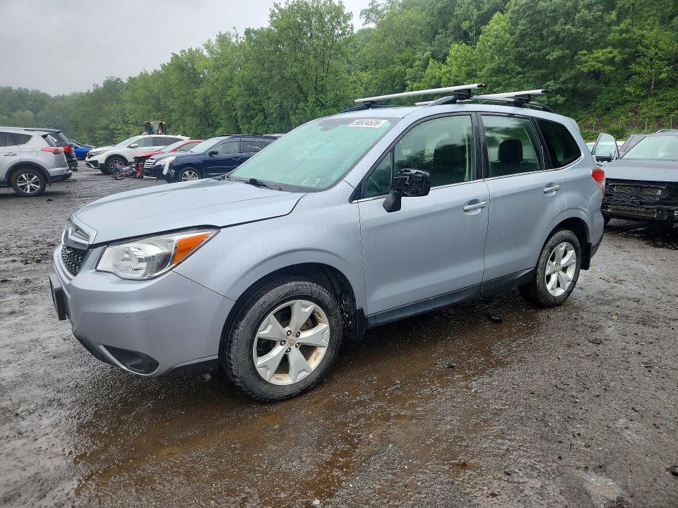 2016 Subaru Forester VIN JF2SJARC8GH476244 COPART salvage auction — HAIL, Ny - Mv-907A Salvage Certificate, sold $2,050 on 2026-07-14 (photo 1)