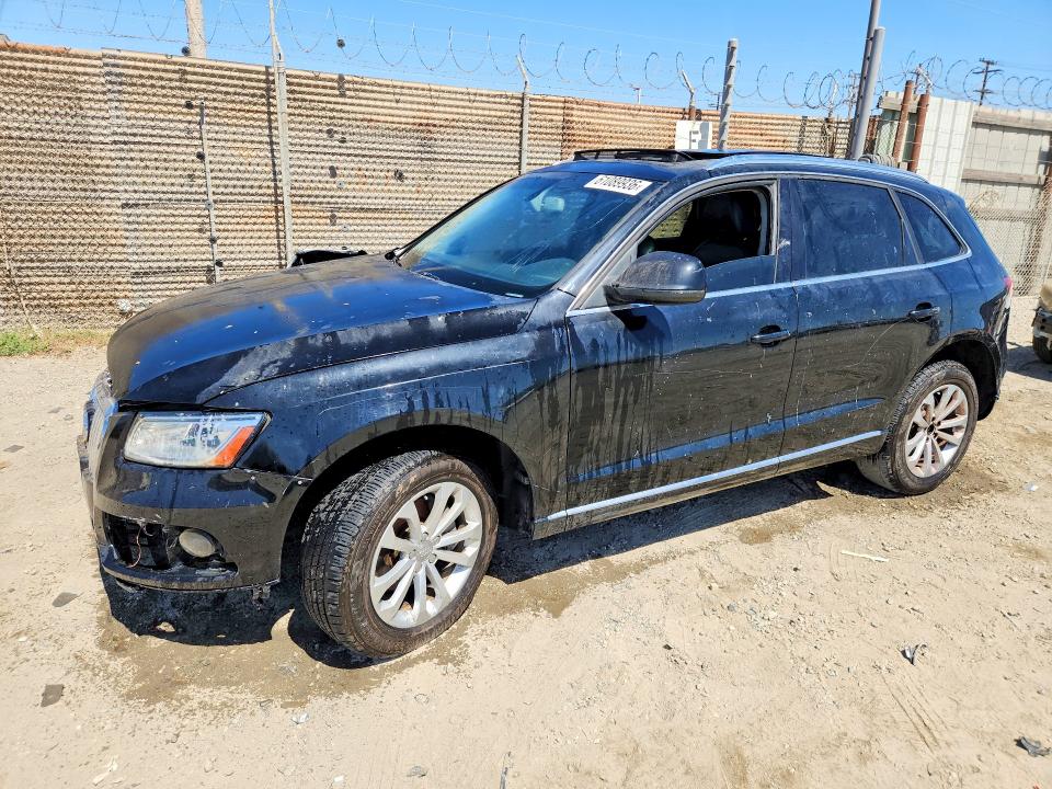 2013 Audi Q5 VIN WA1LFAFP1DA101158 COPART salvage auction — FRONT END, CA - DIS/DLR/EXP APP FOR DUP CLEAN, sold $375 on 2026-07-27 (photo 1)