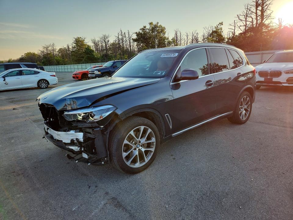 2022 BMW X5 VIN 5UXCR6C02N9J90287 COPART salvage auction — FRONT END, Ny - Mv-907A Salvage Certificate, sold $23,300 on 2026-07-20 (photo 1)