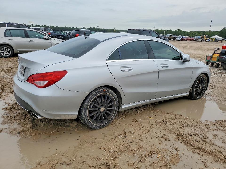 2014 Mercedes-benz Cla-klasse VIN WDDSJ4EB5EN152363 COPART salvage auction — SIDE, Tx - Salvage Vehicle Title, sold $1,900 on 2026-08-07 (photo 3)
