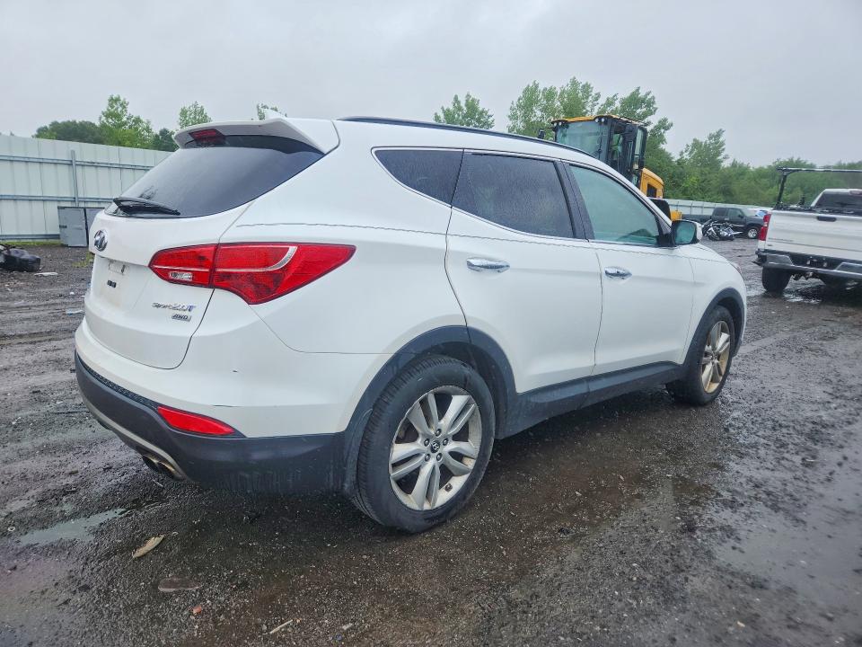 2014 Hyundai Santa fe VIN 5XYZUDLA4EG212070 COPART salvage auction — WATER/FLOOD, Ma - Cert Of Title-Reconstrctd Coll, sold $950 on 2026-07-15 (photo 3)