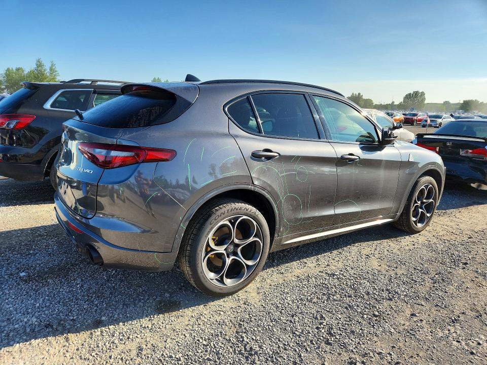 2021 Alfa romeo Stelvio VIN ZASPAKBN0M7D16762 COPART salvage auction — FRONT END, On - Permit No Brand - Unfit, sold $2,600 on 2026-08-18 (photo 3)
