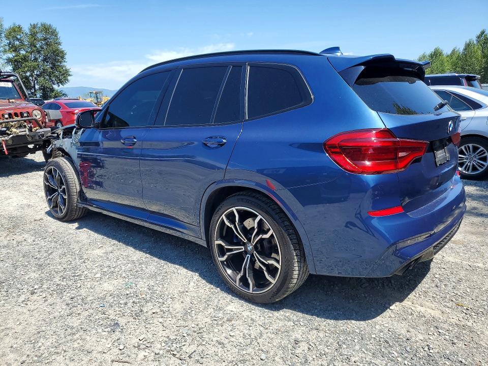 2021 BMW X3 VIN 5YMTS0C04M9F29207 COPART salvage auction — FRONT END, Wa - Bill Of Sale, sold $25,750 on 2026-07-20 (photo 2)