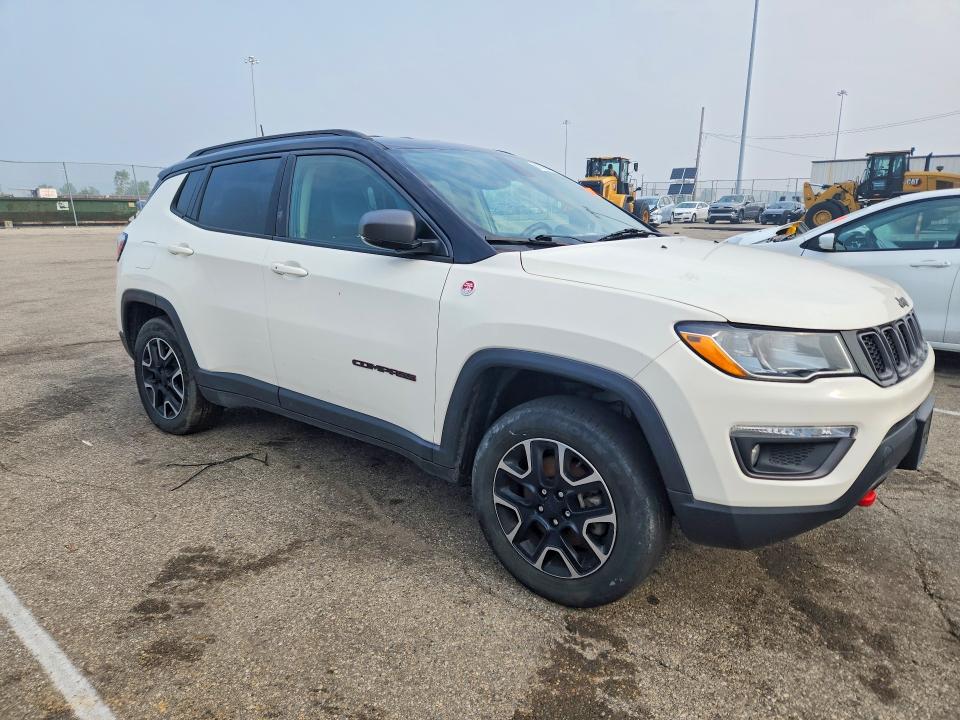 2019 Jeep Compass VIN 3C4NJDDB7KT659382 COPART salvage auction — REAR END, Oh - Certificate Of Title, sold $2,300 on 2026-07-30 (photo 4)
