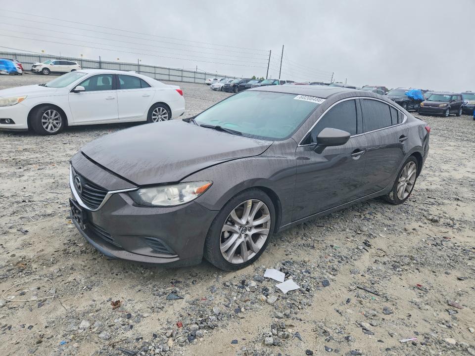 2016 Mazda 6 VIN JM1GJ1V53G1475216 COPART salvage auction — REAR END, Ga - Cert Of Title-Salvage, sold $275 on 2026-07-29 (photo 1)