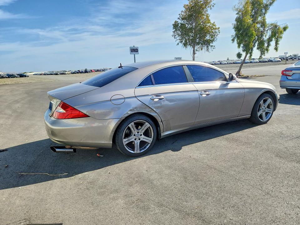 2006 Mercedes-benz Cls-class VIN WDDDJ75X36A017722 COPART salvage auction — SIDE, CA - SALVAGE CERTIFICATE, sold $525 on 2026-07-20 (photo 3)
