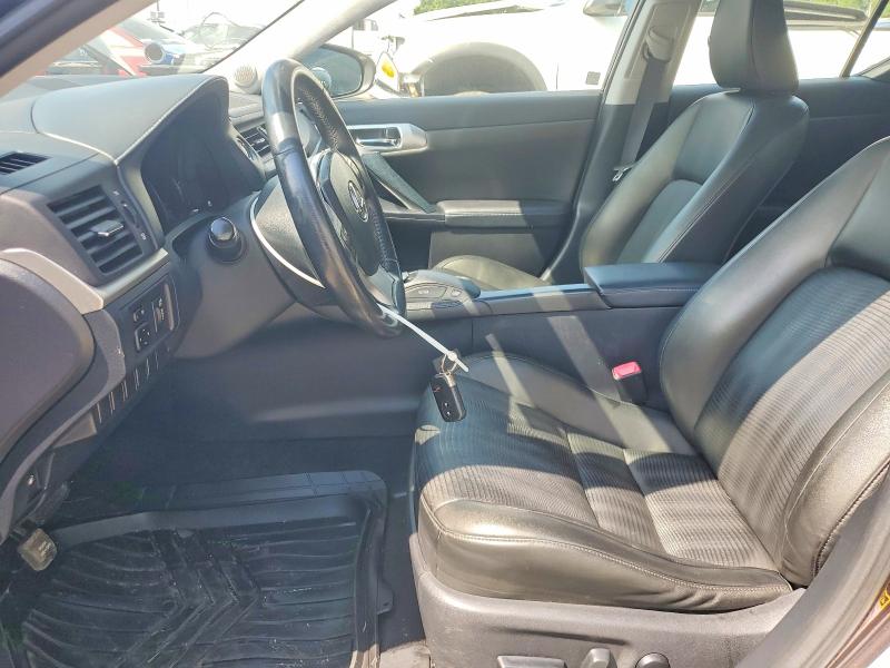 2012 Lexus Ct VIN JTHKD5BH1C2100113 COPART salvage auction — FRONT END, OH - CERT OF TITLE-SALVAGE, sold $80 on 2026-07-31 (photo 7)