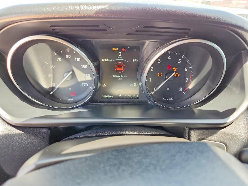 2016 Land rover Range rover sport VIN SALWG2VF1GA648801 COPART salvage auction — MECHANICAL, Tx - Certificate Of Title (P), sold $1,350 on 2026-07-23 (photo 9)
