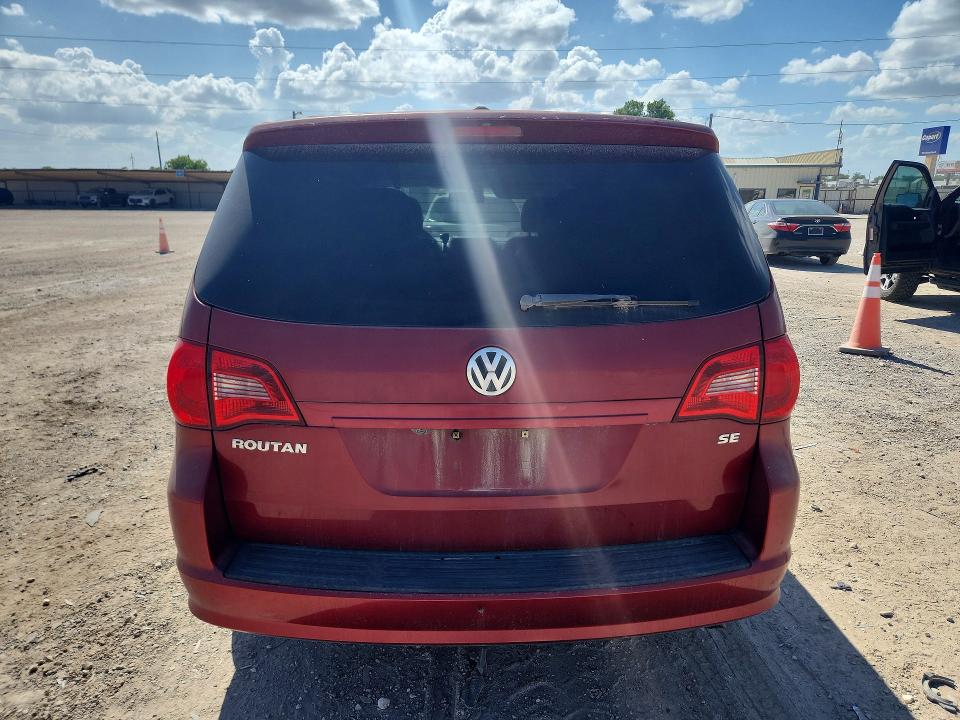 2012 Volkswagen Routan VIN 2C4RVABG3CR193974 COPART salvage auction — NORMAL WEAR, Tx - Certificate Of Title, sold $425 on 2026-07-22 (photo 6)