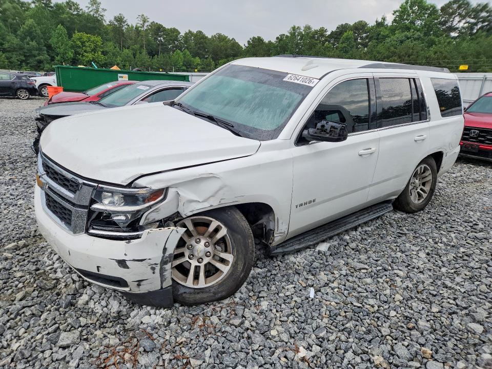 2017 Chevrolet Tahoe VIN 1GNSCAKC7HR309167 COPART salvage auction — FRONT END, GA - CERTIFICATE OF TITLE, sold $275 on 2026-07-28 (photo 1)