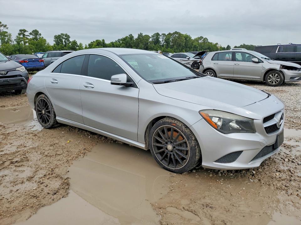 2014 Mercedes-benz Cla-klasse VIN WDDSJ4EB5EN152363 COPART salvage auction — SIDE, Tx - Salvage Vehicle Title, sold $1,900 on 2026-08-07 (photo 4)