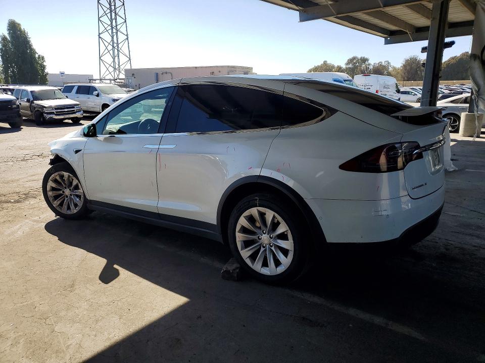 2018 Tesla Model x VIN 5YJXCAE21JF106367 COPART salvage auction — FRONT END, Ca - Salvage Certificate, sold $5,900 on 2026-07-23 (photo 2)