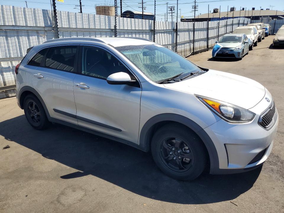 2018 Kia Niro VIN KNDCB3LC2J5212014 COPART salvage auction — FRONT END, Ca - Salvage Certificate, sold $1,000 on 2026-07-15 (photo 4)