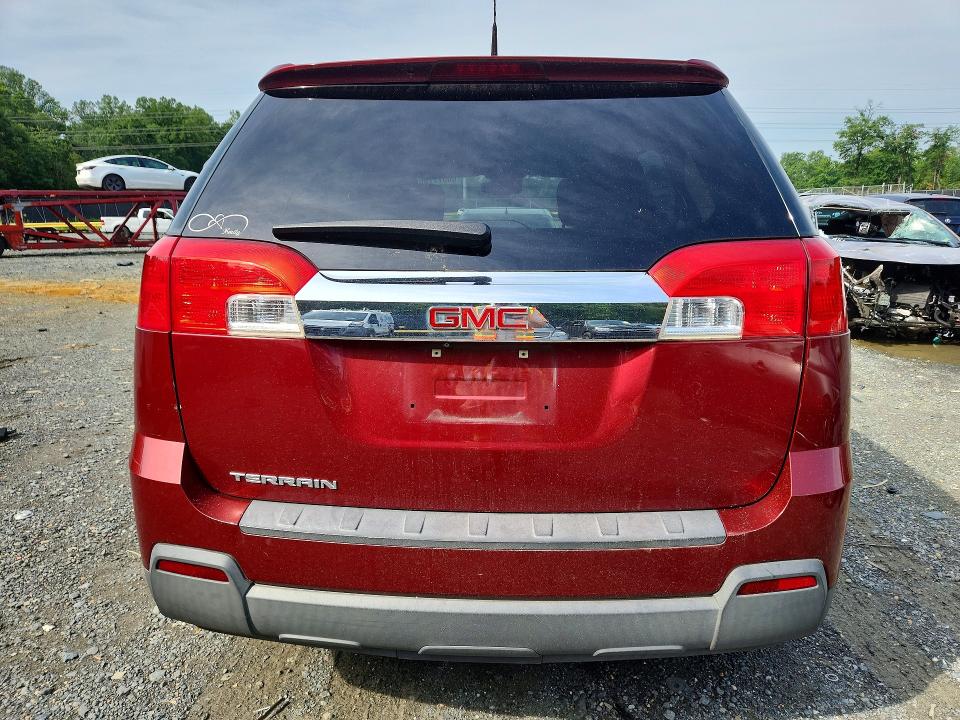 2012 Gmc Terrain VIN 2GKALMEK6C6242000 COPART salvage auction — FRONT END, MD - CERTIFICATE OF TITLE, sold $350 on 2026-07-21 (photo 6)