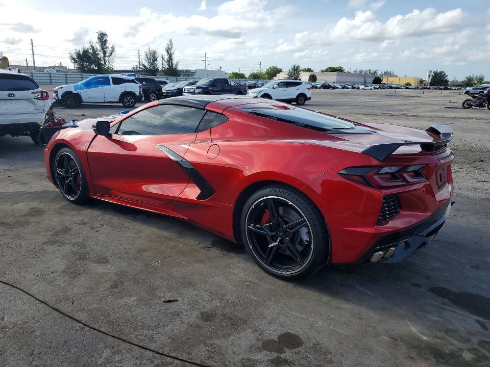 2021 Chevrolet Corvette VIN 1G1YB2D47M5116383 COPART salvage auction — FRONT END, Fl - Cert Of Title Slvg Rebuildable, sold $33,750 on 2026-08-26 (photo 2)