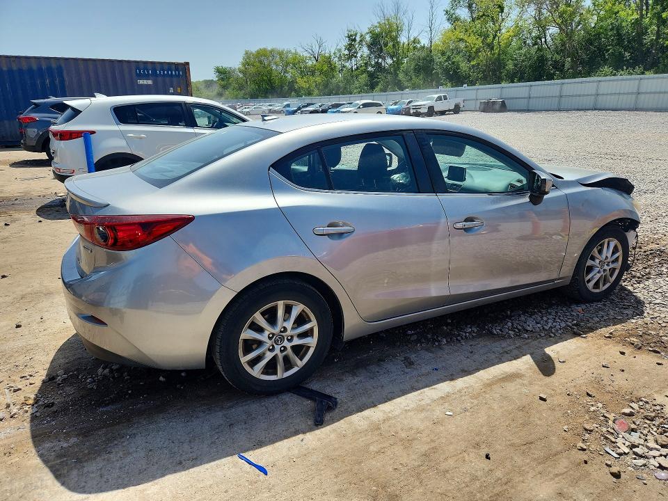 2014 Mazda 3 VIN JM1BM1V78E1179494 COPART salvage auction — FRONT END, Wi - Junked Vehicle Bill Of Sale, sold $700 on 2026-07-20 (photo 3)