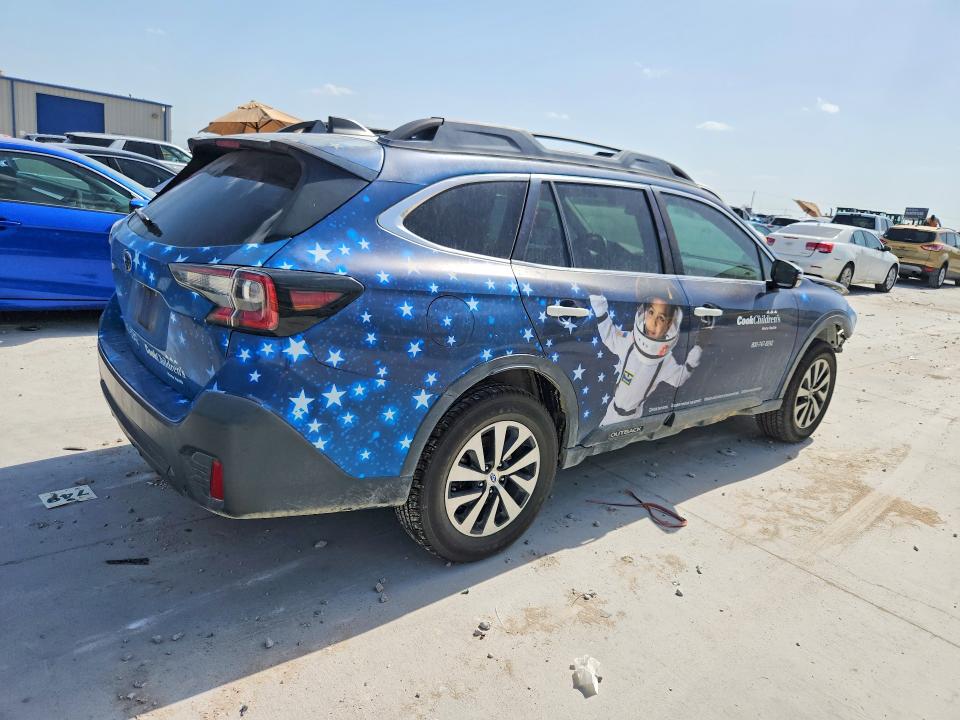 2020 Subaru Outback VIN 4S4BTACCXL3208381 COPART salvage auction — FRONT END, Tx - Certificate Of Title, sold $2,400 on 2026-07-31 (photo 3)