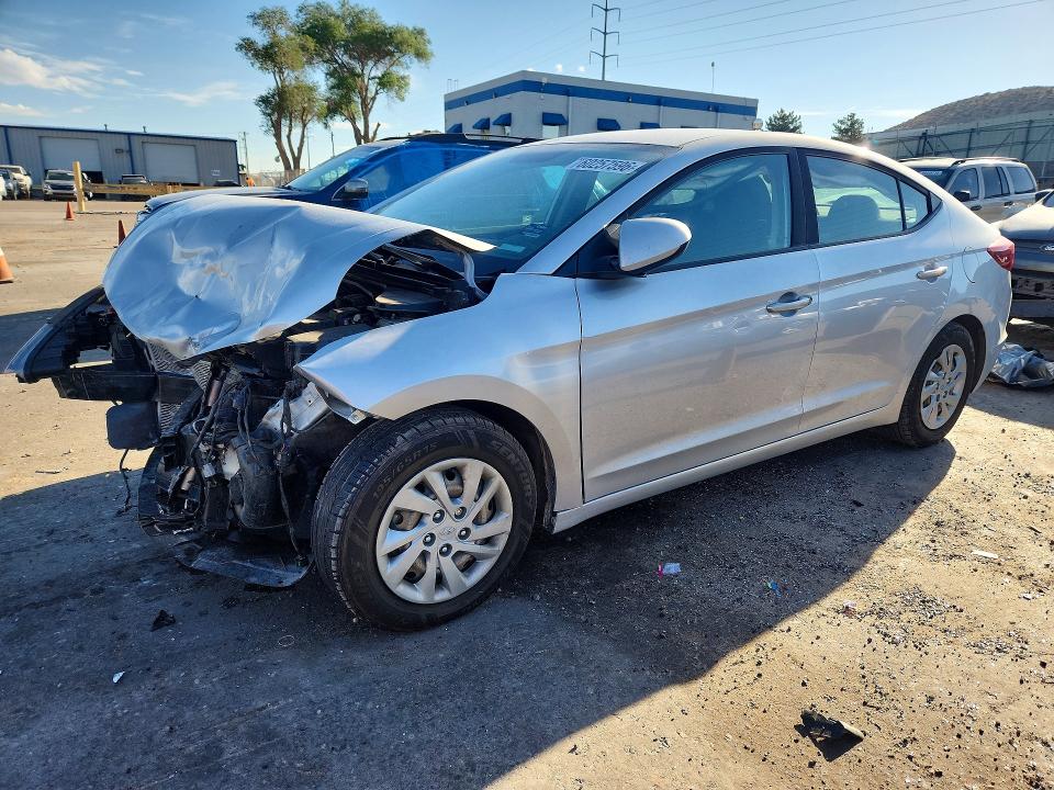 2019 Hyundai Elantra VIN KMHD74LF6KU808199 COPART salvage auction — FRONT END, Nm - Cert Of Title-Salvage, sold $400 on 2026-07-16 (photo 1)