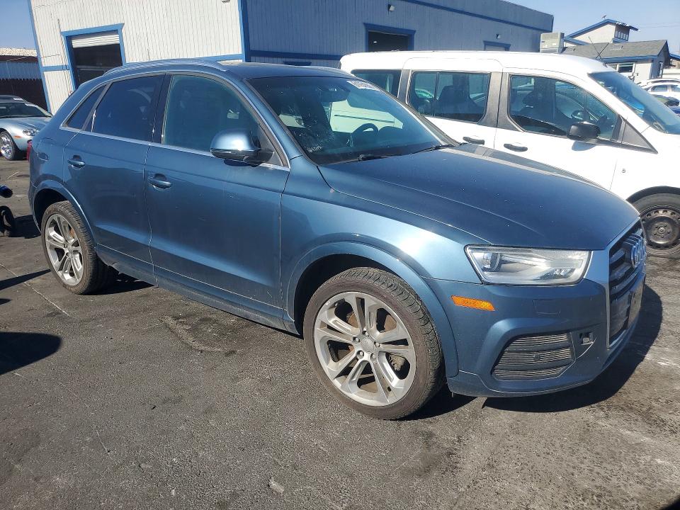 2016 Audi Q3 VIN WA1EFCFS0GR010011 COPART salvage auction — FRONT END, Ca - Certificate Of Title (P), sold $150 on 2026-07-27 (photo 4)