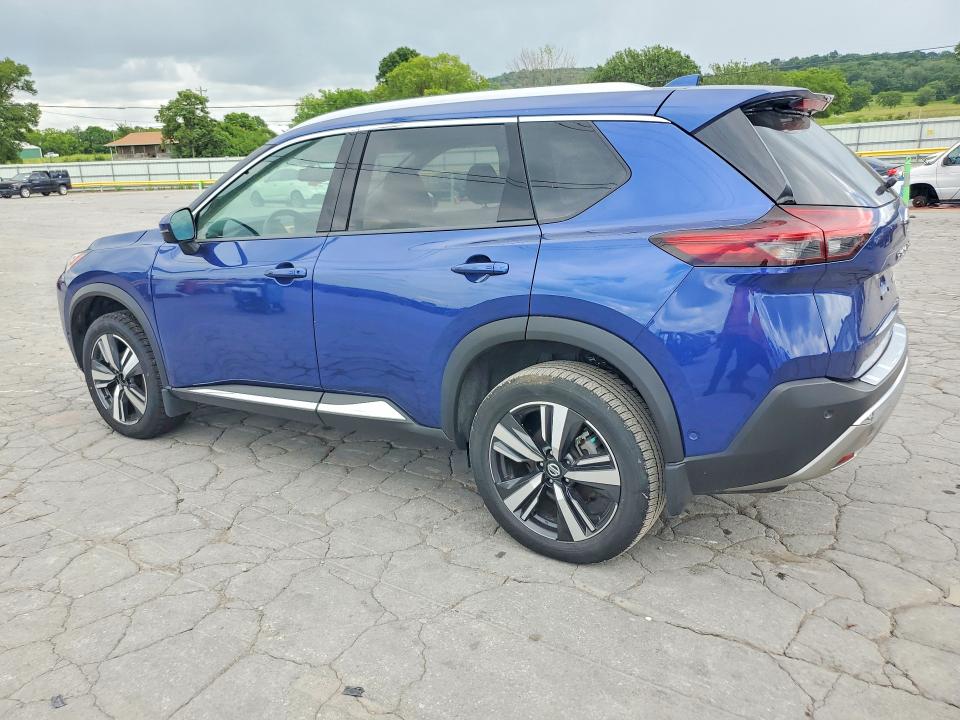 2021 Nissan Rogue VIN JN8AT3DD9MW320046 COPART salvage auction — SIDE, CO - CERTIFICATE OF TITLE, sold $7,700 on 2026-07-20 (photo 2)