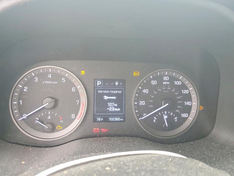 2018 Hyundai Tucson VIN KM8J33A40JU670393 COPART salvage auction — MECHANICAL, VA - CERTIFICATE OF TITLE, sold $175 on 2026-07-28 (photo 9)