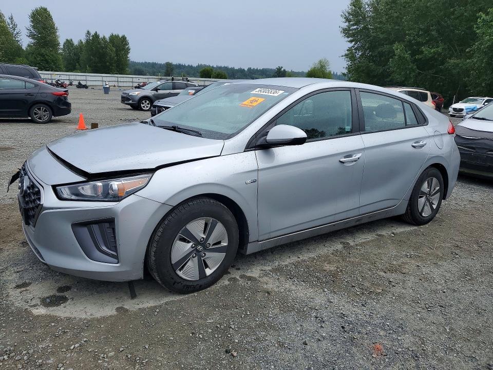 2020 Hyundai Ioniq VIN KMHC65LC2LU212700 COPART salvage auction — FRONT END, Wa - Bill Of Sale, sold $3,750 on 2026-07-13 (photo 1)