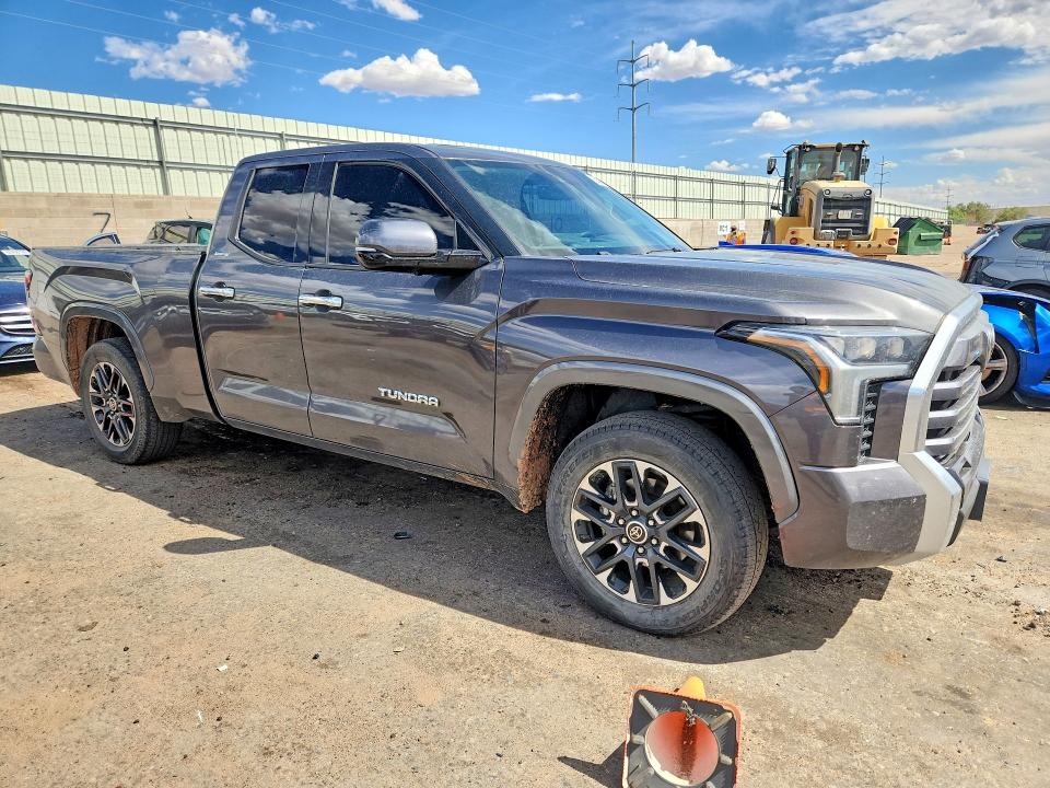 2022 Toyota Tundra VIN 5TFJA5DA2NX012232 COPART salvage auction — FRONT END, Salvage Title, sold $3,150 on 2026-07-27 (photo 4)