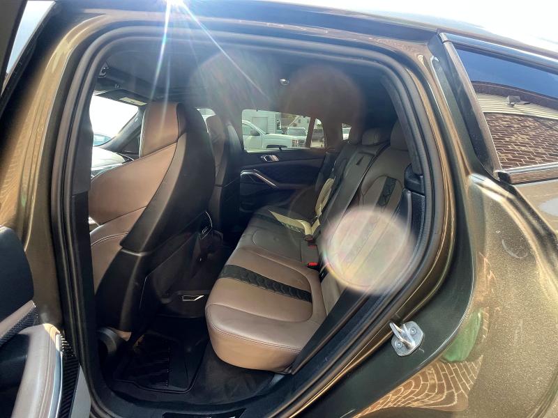 2022 BMW X6 VIN 5YMCY0C03N9J76956 COPART salvage auction — MINOR DENT/SCRATCHES, Salvage Title, sold $30,000 on 2026-07-27 (photo 9)