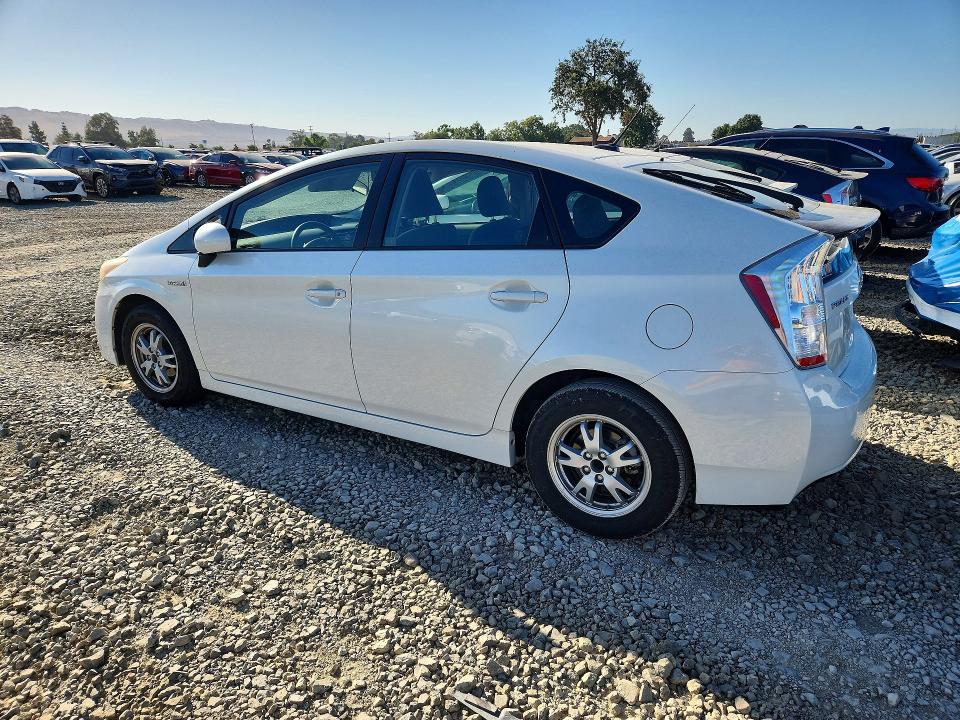 2010 Toyota Prius VIN JTDKN3DU6A0223217 COPART salvage auction — VANDALISM, CA - SALVAGE CERTIFICATE, sold $60 on 2026-07-21 (photo 2)