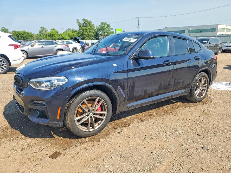 2021 BMW X4 VIN 5UX2V5C01M9E81267 — COPART salvage auction photo
