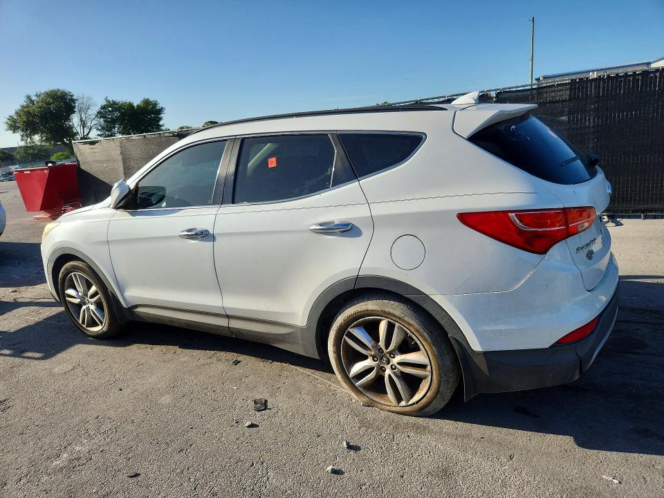 2014 Hyundai Santa fe VIN 5XYZU3LA1EG184268 COPART salvage auction — REAR END, Fl - Certificate Of Title (P), sold $1,150 on 2026-07-23 (photo 2)