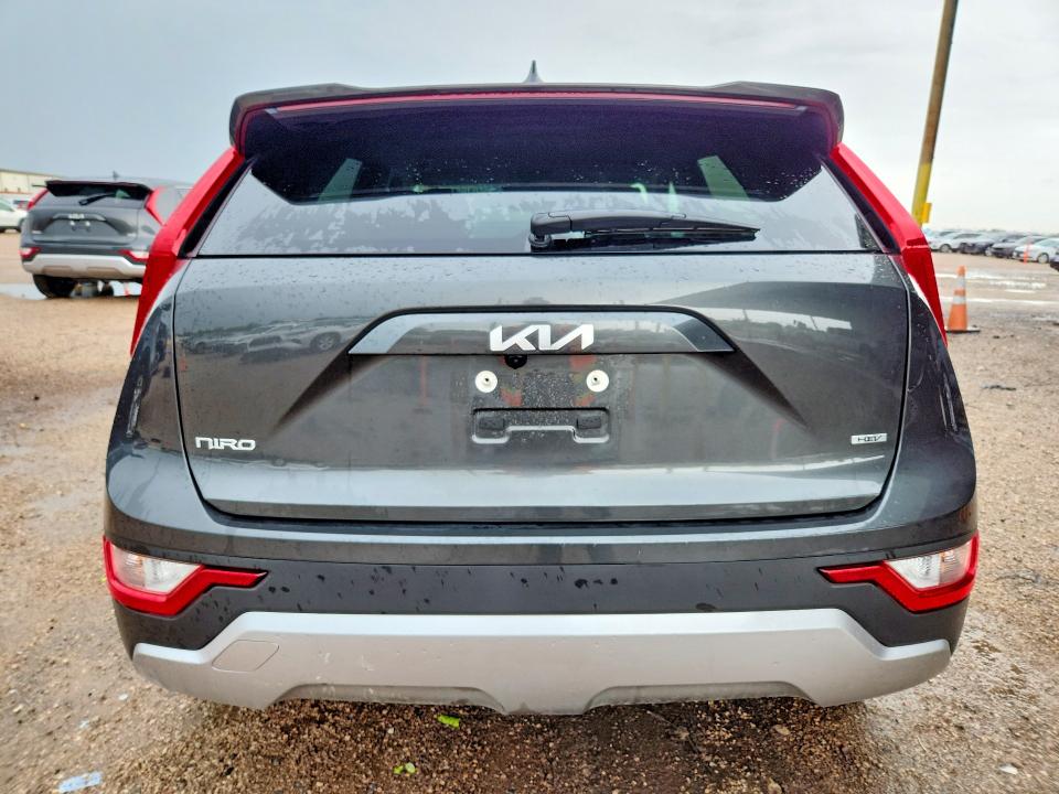 2026 Kia Niro VIN KNDCP3LE3T5346911 COPART salvage auction — FRONT END, TX - CERTIFICATE OF TITLE, sold $2,600 on 2026-07-27 (photo 6)