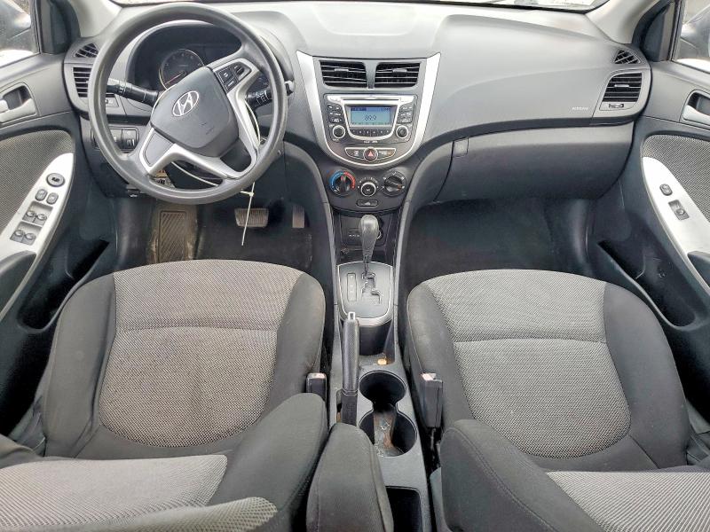 2012 Hyundai Accent VIN KMHCT5AE3CU022613 COPART salvage auction — MINOR DENT/SCRATCHES, MA - CERTIFICATE OF TITLE, sold $375 on 2026-07-30 (photo 8)