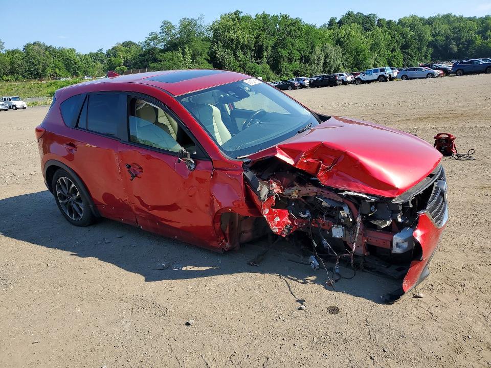 2016 Mazda Cx-5 VIN JM3KE4DY3G0914987 COPART salvage auction — FRONT END, NY - MV-907A SALVAGE CERTIFICATE, sold $350 on 2026-07-21 (photo 4)