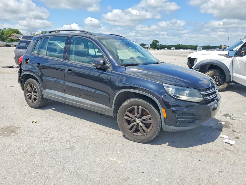 2016 Volkswagen Tiguan VIN WVGBV7AX7GW548420 COPART salvage auction — FRONT END, TN - CERTIFICATE OF TITLE, sold $250 on 2026-07-29 (photo 4)